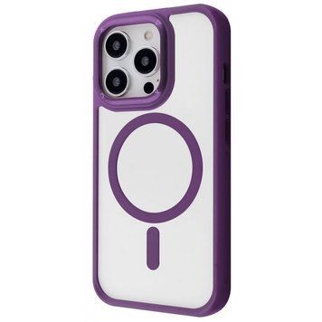 Чехол Proove Clear Essence Case with Magnetic Ring iPhone 15 Pro Deep Purple 656-04392 фото