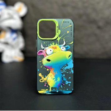 Чехол So Cool Print для Apple iPhone 14 Pro Cow 666-01481 фото