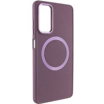 TPU чохол Bonbon Metal Style with Magnetic Fit для Samsung Galaxy A15 4G/5G / M15 5G Бордовий / Plum ILSO-00000074317-2 фото