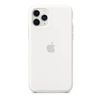 Силиконовый чехол для iPhone 11 Pro Max White 208-00271 фото