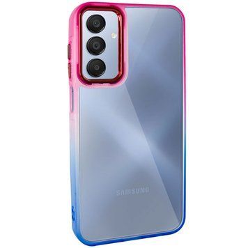 Чехол TPU+PC Fresh sip series для Samsung Galaxy A25 5G Синий / Розовый 777-06600 фото