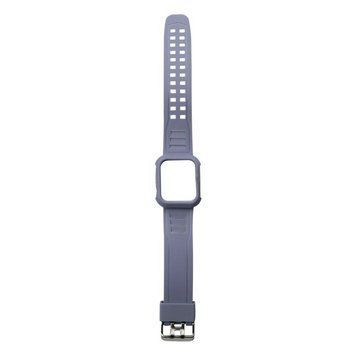 Ремешок для Apple Watch Band Silicone Shine + Protect Case 40/41 mm Light Gray 212-01117 фото
