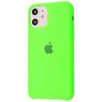 Силиконовый чехол для iPhone 11 Shiny Green 208-00242 фото