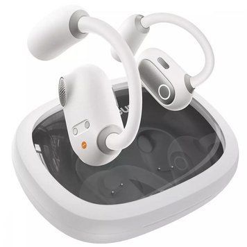 Бездротові TWS навушники Baseus Eli Fit OS Open-Ear (A00073200) Moon White ILSO-00000080550-2 фото