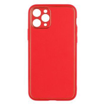 Чохол Leather Gold with Frame для iPhone 11 Pro Red 207-00355 фото