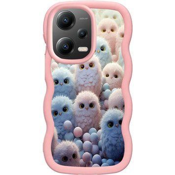 Чехол TPU Cloudy Pictures для Xiaomi Poco X5 5G / Redmi Note 12 5G Owls 555-01234 фото