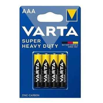 Батарейка Varta R3 Super Heavy Duty (4шт) 4008496676187 фото