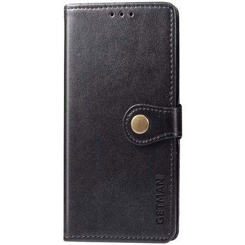 Шкіряний чохол-книжка GETMAN Gallant (PU) для Xiaomi Redmi 9 Black 777-06550 фото