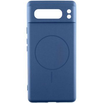 Чехол Silicone Cover Lakshmi Full Camera with MagFit для Google Pixel 8 Pro Синий 555-02073 фото