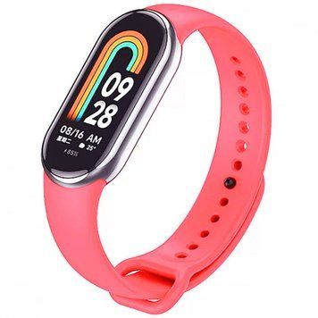 Силіконовий ремінець для Xiaomi Mi Band 8/9/10 Hot Pink 212-01330 фото