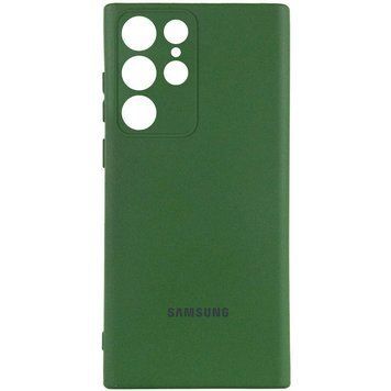 Чехол Silicone Cover Lakshmi Full Camera для Samsung Galaxy S25 Ultra Зеленый 555-02123 фото