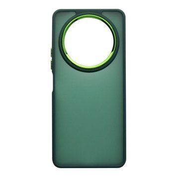 Чехол TPU+PC Space II Color Matte для Xiaomi Redmi A3 Green 757-00714 фото