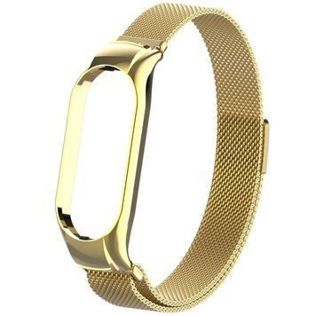 Ремешок Milanese Loop Design для Xiaomi Mi Band 8 / Band 9 (China) / 10 Gold 212-01632 фото