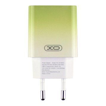 Сетевое зарядное устройство XO CE18 1Type-C PD/QC 30W Type-C to Type-C 1m Желтый 209-00357 фото
