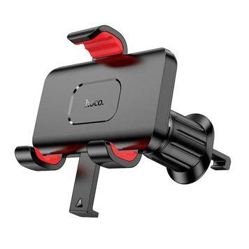 Тримач для мобільного HOCO H21 Dragon automatic clamp car holder(air outlet) Red Black 656-00495 фото