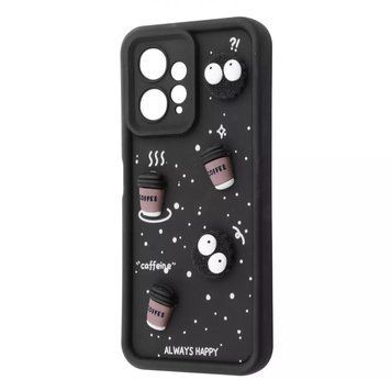 Чохол Pretty Things Case для Xiaomi Redmi Note 12 4GBlack/Coffee 777-02131 фото