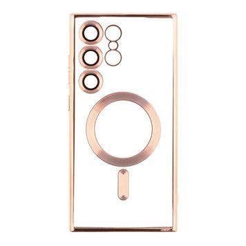 Чохол Wave TPU Metallic with Magsafe для Samsung Galaxy S24 Ultra (S928) Rose Gold 555-00212 фото