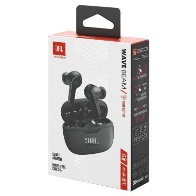 Наушники JBL Wave Beam TWS Black (JBLWBEAMBLK) JBLWBEAMBLK фото