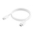 Кабель USB Typе C DENMEN D20C Білий 209-00042 фото