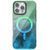 Чохол TPU Shiny Mountain (MagFit) для Apple iPhone 16 Pro (6.3") Green / Blue 555-02868 фото