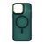 Чохол Space Magnetic Color з Magsafe для iPhone 16 Plus Зелений 214-03106 фото