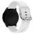 Ремінець Универс 20mm Silicone Original Design для Samsung/Amazfit/Huawei White 212-02714 фото