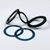 Держатель телефона Universal Magnetic Ring Black 201-00135 фото