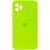 Силіконовий чохол з квадратними бортиками для iPhone 11 Pro Max Light Green 208-00898 фото