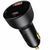 Автомобільний зарядний пристрій Baseus Superme Digital Display PPS Dual Quick Charger Car Charger 100 W Black 656-00553 фото