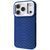 Чехол Kajsa Snake Pattern with Magnetic Ring iPhone 17 Pro Blue 656-08219 фото
