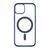 Силиконовый чехол Clear Color Case with MagSafe для iPhone 14 Plus Синий 214-00214 фото