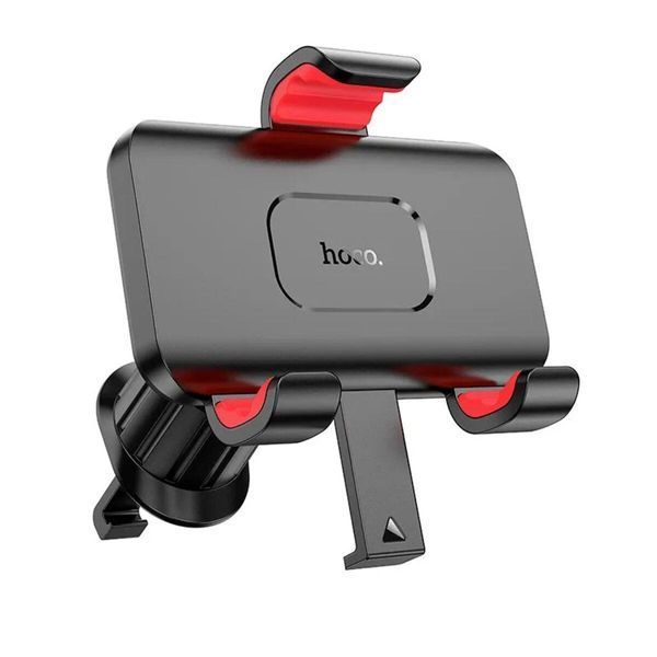 Тримач для мобільного HOCO H21 Dragon automatic clamp car holder(air outlet) Red Black 656-00495 фото