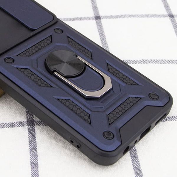 Ударостійкий чохол Camshield Serge Ring для Samsung Galaxy A03 Core Blue 777-04637 фото