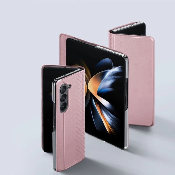 Чохол для смартфона DUX DUCIS Bril для Samsung Fold 5 Pink 666-03966 фото