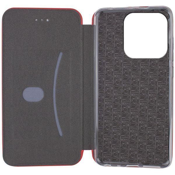 Шкіряний чохол-книжка Classy для Xiaomi Redmi 12C Red 777-05788 фото