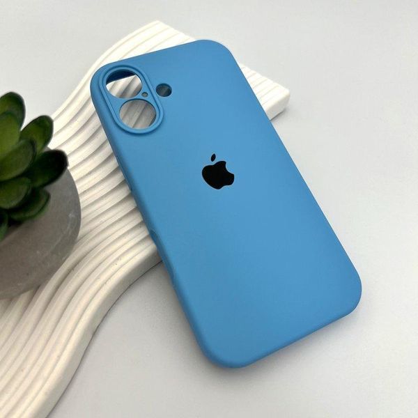 Силиконовый чехол с закрытой камерой для iPhone 17 Cornflower 666-04218 фото