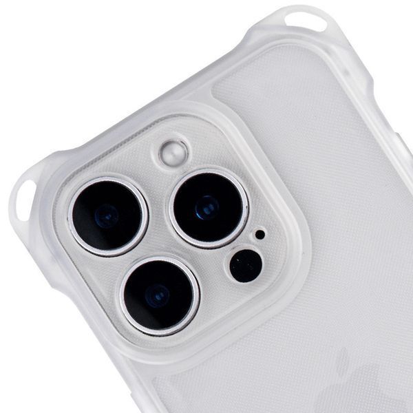 Чохол з шнурком TPU CrossBody with straps для iPhone 15 Pro (6.1") Transparent 555-00453 фото