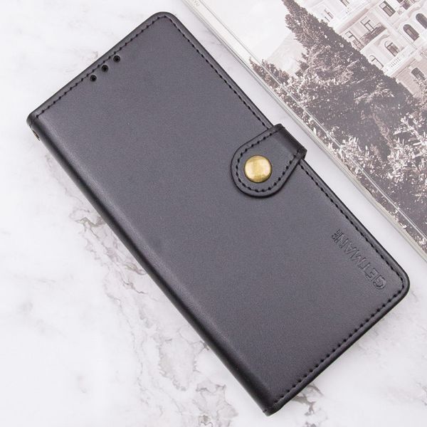 Кожаный чехол-книжка GETMAN Gallant (PU) для Infinix Smart 9 4G / Hot 50i Black 777-06150 фото