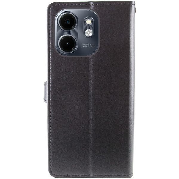 Кожаный чехол-книжка GETMAN Gallant (PU) для Infinix Smart 9 4G / Hot 50i Black 777-06150 фото