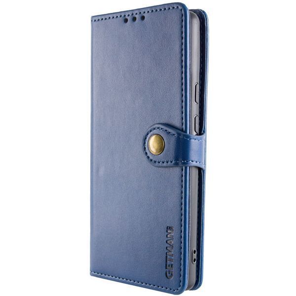 Кожаный чехол-книжка GETMAN Gallant (PU) для Xiaomi Redmi A3 Синий 777-06250 фото