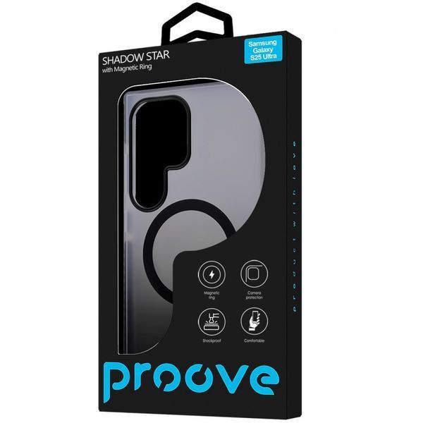 Чохол Proove Shadow Star Case with Magnetic Ring Samsung Galaxy S25 Ultra Blue 656-05149 фото
