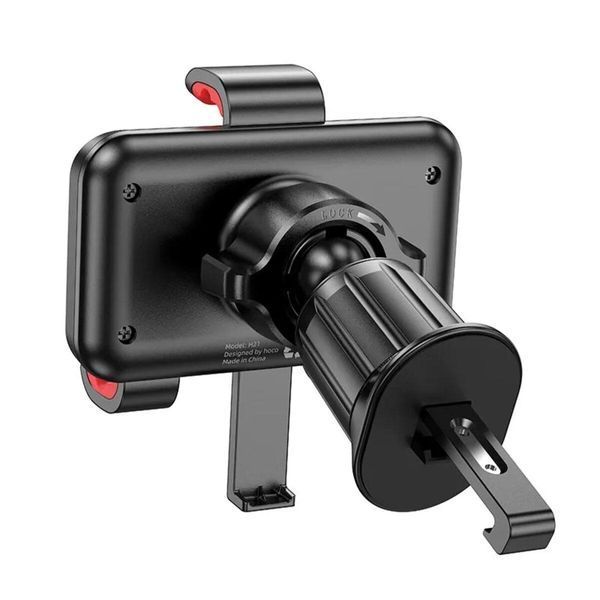 Тримач для мобільного HOCO H21 Dragon automatic clamp car holder(air outlet) Red Black 656-00495 фото