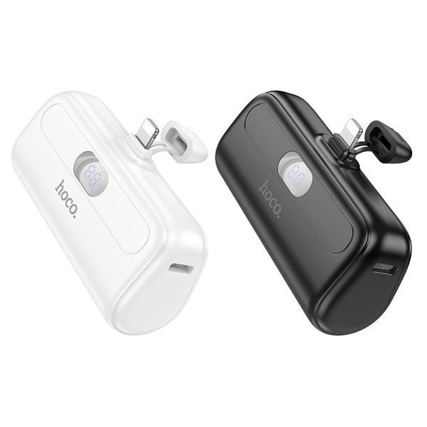 Портативний акумулятор Hoco J116 Cool 5000mAh Lightning Чорний 216-00065 фото