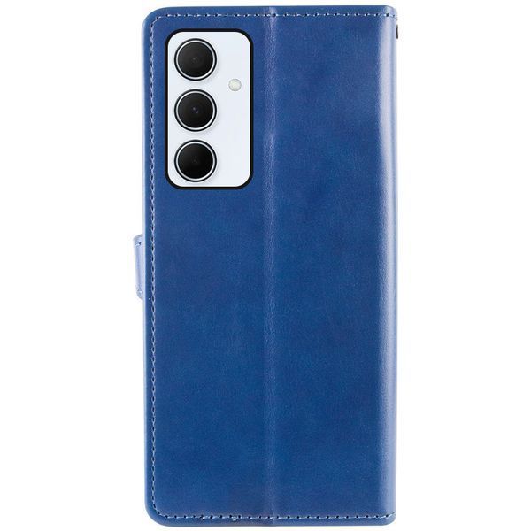 Кожаный чехол-книжка GETMAN Gallant (PU) для Samsung Galaxy A36 5G Синий 777-06200 фото
