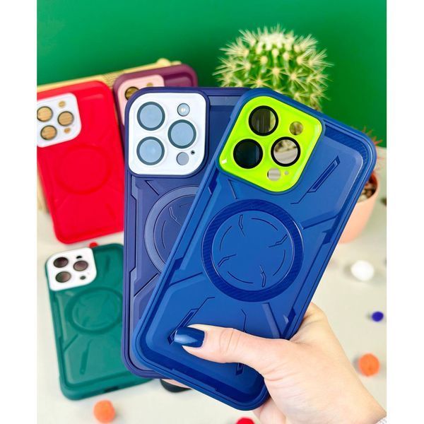 Чехол Cool Shield Case with MagSafe для iPhone 15 Pro Max Green 214-02031 фото
