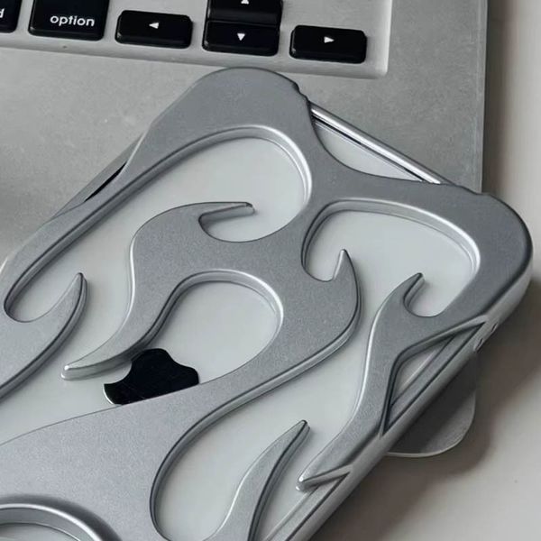 Чохол TPU WinFire для iPhone 13 (6.1") Silver 555-00553 фото