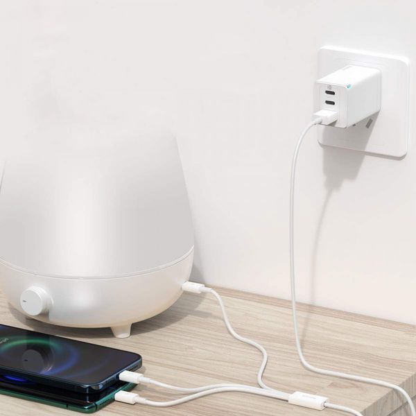Кабель Baseus Superior Series Fast Charging 3-in-1 (Micro USB+Lightning+Type-C) 3.5A (1.5m) Blue CAMLTYS-03 фото