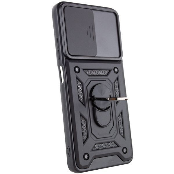 Ударопрочный чехол Camshield Serge Ring для Xiaomi Poco M6 Pro 5G Black 777-04354 фото