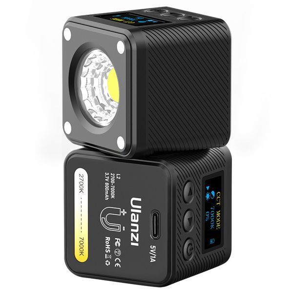 Видеосвет Ulanzi L2 Bi-color COB Vedio Light, IP6, 5W, Black (3051) 3051 фото
