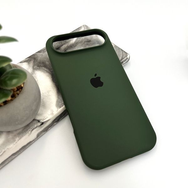 Силіконовий чохол для Apple iPhone 17 Air Dark-Green 208-06459 фото